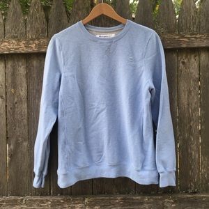 NWOT Champion Baby Blue Crew Neck Sweatshirt